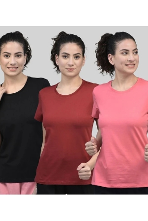 dollar-multicolor-cotton-blend-regular-fit-womens-t-shirt-pack-of-3-none