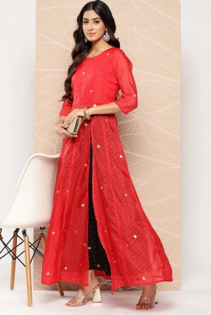 bandhani-printed-high-slit-kurta-with-palazzos