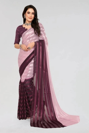 anand-sarees-satin-striped-saree-with-blouse-piece-magenta-pack-of-1-magenta