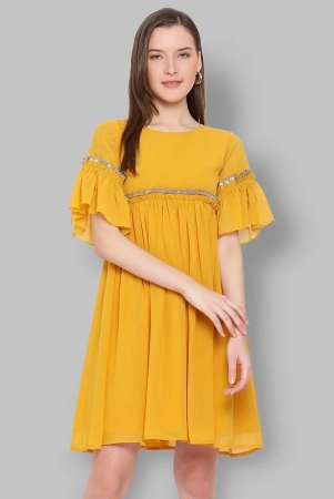 all-ways-you-polyester-yellow-fit-and-flare-dress-none