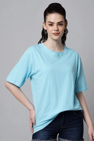 aktif-blue-cotton-blend-womens-t-shirt-pack-of-1-none