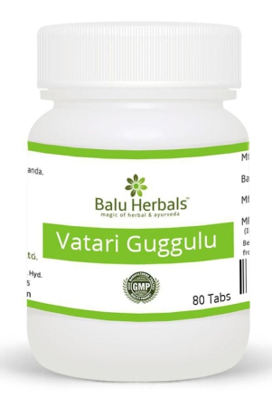 balu-herbals-ayurveda-vatari-guggulu-80t-tablet-70-gm-pack-of-1