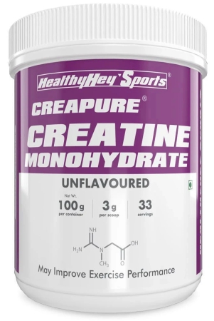 healthyhey-sports-creapure-creatine-monohydrate-33-servings-unflavou-100-gm