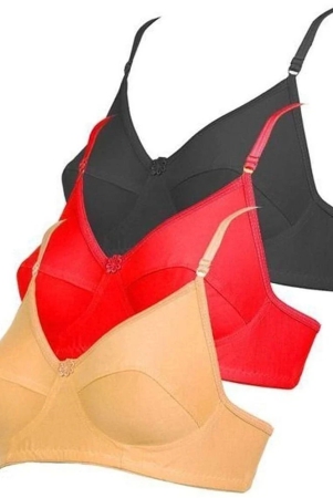 kiran-enterprises-pack-of-6-cotton-blend-non-padded-womens-everyday-bra-beigeblackred-none