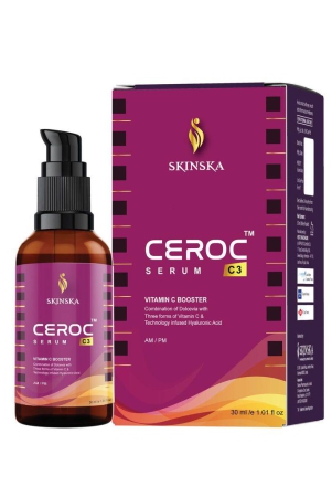 ceroc-c3-vitamin-c-face-serum-hyaluronic-acid-vitamin-e-licorice-extract-prevents-fine-lines-wrinkles-uneven-tone-ideal-face-serum-for-men-women-30ml