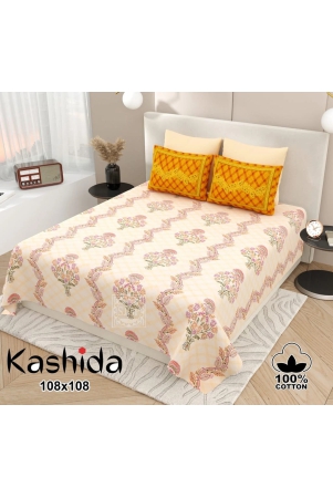 bedsheet-adda-super-mega-king-size-king-size108108-in-pure-cotton-sanganeri-printed-jaipuri-double-bedsheet-with-2-matching-pillow-covers-rj-14-03-108108-ht8314