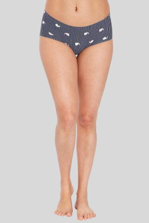 ilraso-navy-blue-polyester-printed-womens-briefs-pack-of-1-none