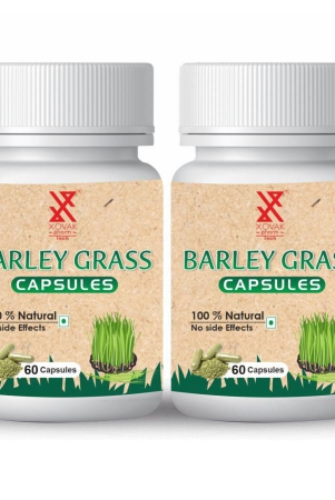 xovak-pharmtech-ayurvedic-barely-grass-capsule-100-gm-pack-of-2