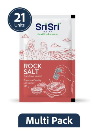 Sri Sri Tattva Rock Salt Premium Quality