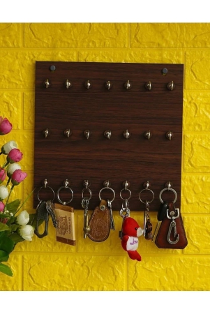 jaipurcrafts-brown-wood-key-holder-pack-of-1