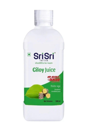 Sri Sri Tattva Giloy Juice | Enhances Memory, Improves Health | 500ml