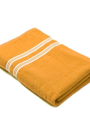 urban-magic-cotton-blend-yellow-striped-bath-towel-70x140-cm-400-gsm-pack-of-1-yellow