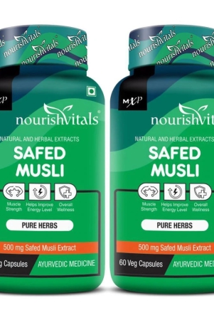 nourishvitals-safed-musli-with-saponins-20-pure-herbs-500-mg-safed-musli-extract-60-veg-capsules-pack-of-2