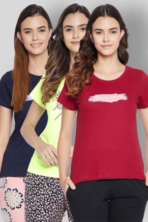 clovia-multicolor-cotton-womens-nightwear-night-t-shirt-pack-of-3-3xl