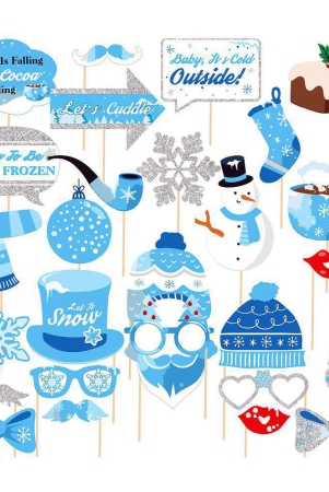 zyozi-winter-photo-booth-prop-28-pieces-christmas-photo-booth-props-christmas-props-for-photoshoot-holiday-photo-booth-props-christmas-selfie-props-winter-photo-prop-blue