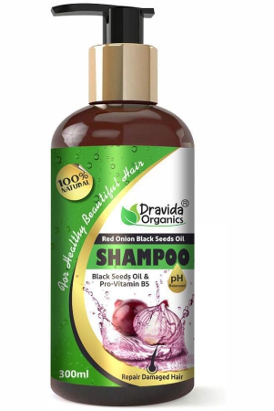 dravida-organics-red-onion-black-seed-oil-shampoo-with-red-onion-seed-oil-extract-shampoo-300-ml