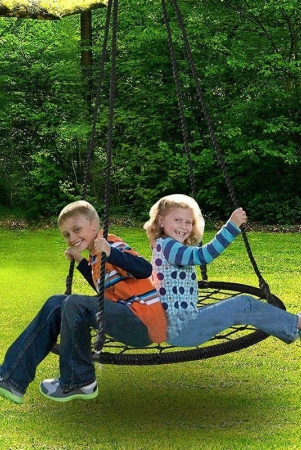 round-nest-web-tree-swing-set-with-hanging-rope