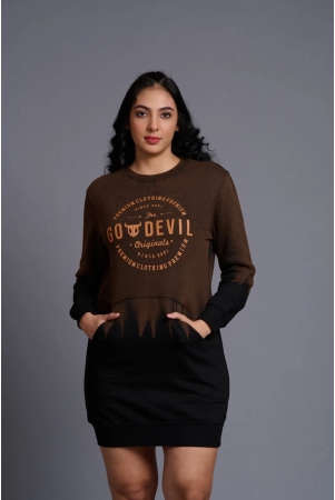 Go Devil Originals Printed Sweatdress for Women XXL