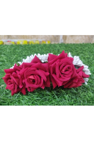 artificial-rose-with-white-parag-hair-brooch