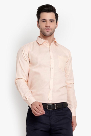 srey-orange-polyester-blend-slim-fit-mens-formal-shirt-pack-of-1-none