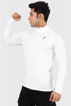 fuaark-white-polyester-slim-fit-mens-sports-t-shirt-pack-of-1-none