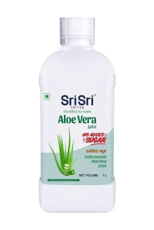 Sri Sri Tattva Aloe Vera Juice | No Added Sugar | 1L