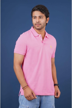 mens-pink-embroidery-polo-t-shirt