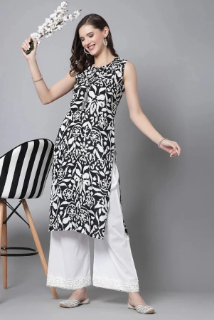 kipek-rayon-printed-straight-womens-kurti-black-pack-of-1-none