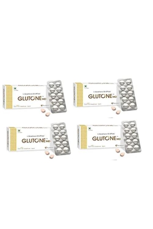 Glutone MD – Glutathione Mouth-Dissolving Tablets| Made with Setria L-Glutathione 100mg| Radiant Glow & Even Skin Tone| 30 Tablets (Orange)(PO4)