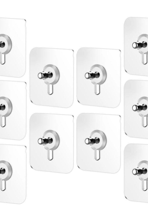 blue-home-and-kitchen-stainless-steel-self-adhesive-waterproof-hooks-pack-of-10