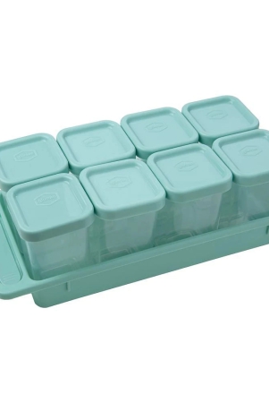 gluman-plastic-green-spice-container-set-of-8-green