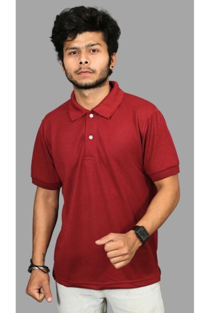 forbro-maroon-cotton-regular-fit-mens-sports-polo-t-shirt-pack-of-1-none