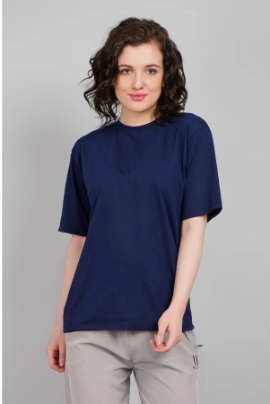 aktif-blue-cotton-womens-t-shirt-pack-of-1-none