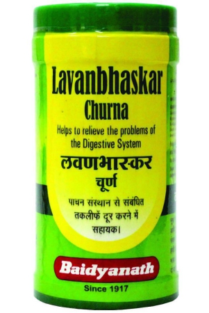 Baidyanath LavanBhaskar Churna 120 Gm (Pack Of 2) Constipation Relief, Healthy Digestion