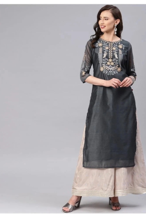 alena-grey-chanderi-straight-kurti-s