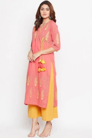 women-peach-coloured-begonia-ethnic-motifs-embroidered-thread-work-kurta