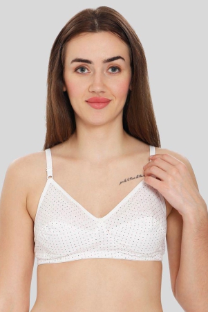 ilraso-white-cotton-blend-non-padded-womens-t-shirt-bra-pack-of-1-none