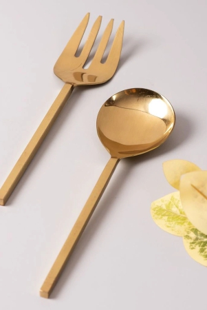 Classy Serving Spoon Gold - Set of 2