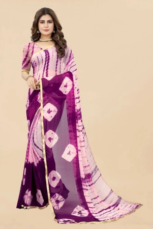 apnisha-purple-chiffon-saree-with-blouse-piece-pack-of-1-purple