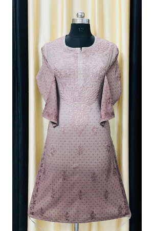 cotton-dyeable-chikan-kurti-44xxl-cokacola-straight-kurti