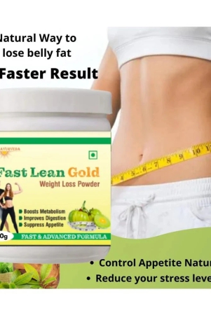 saint-ayurveda-fast-lean-gold-fat-burnner-body-weight-loss-powder-100-gm-unflavoured-single-pack