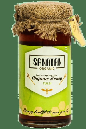 sanatan-organic-monoflora-tulsi-honey-275-gms