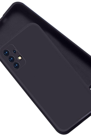 case-vault-covers-black-silicon-plain-cases-compatible-for-samsung-galaxy-a13-4g-pack-of-1-black