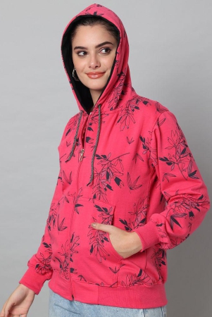 ewoolsin-cotton-blend-womens-hooded-sweatshirt-pink-none