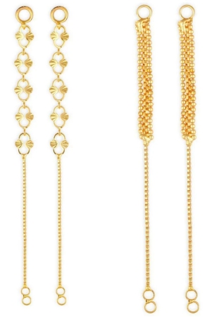 1gram-gold-plated-kanchain-ear-chain-earcuff-ear-to-ear-combo-for-women-girls-golden