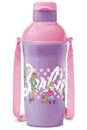 milton-steel-barbie-400-purple-water-bottle-390-ml-set-of-1-purple