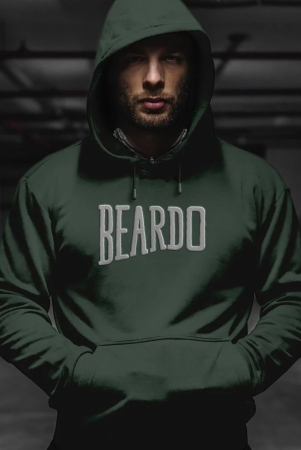 Beardo Lion Heart Hoodie Green