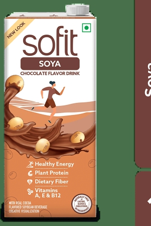 Sofit Soya Drink Chocolate, 1 L Tetra