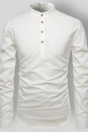 life-roads-white-cotton-mens-kurta-single-none