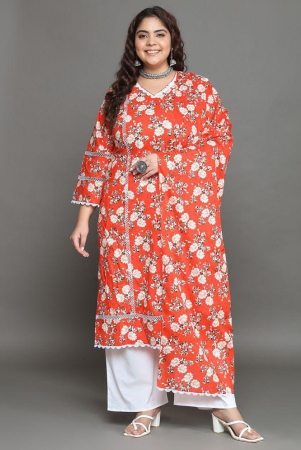 tissu-cotton-printed-kurti-with-palazzo-womens-stitched-salwar-suit-orange-pack-of-1-none